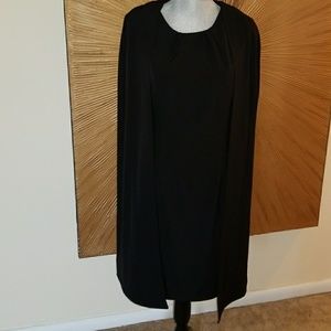 *NWT NY&CO black dress w/ removal cape